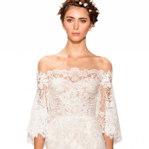 Scoop Neck Wedding Dress